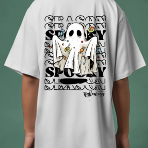 Happy Halloween : Bhoo OverSized TShirt