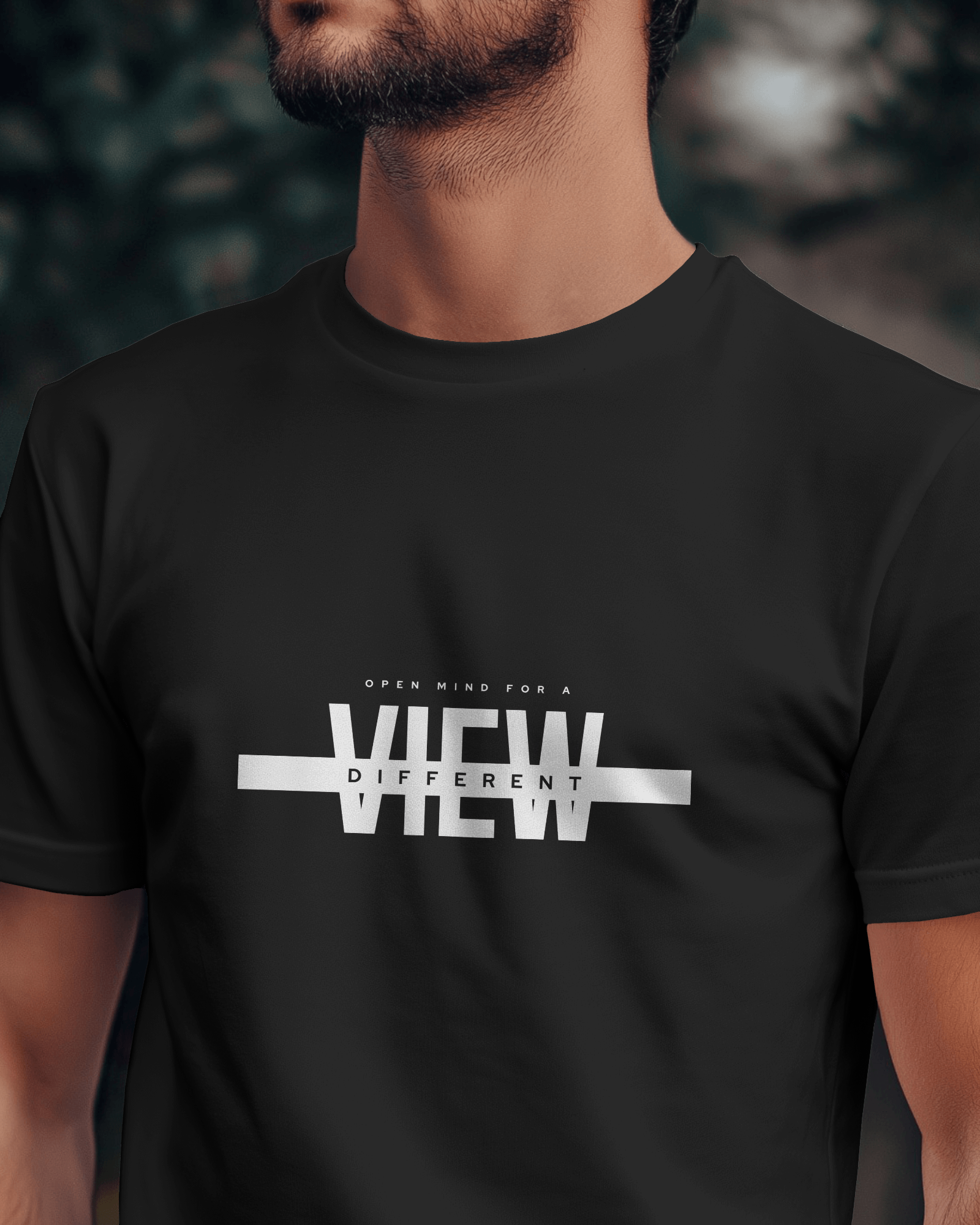 View Black Regular Fit T-Shirt - Image 4