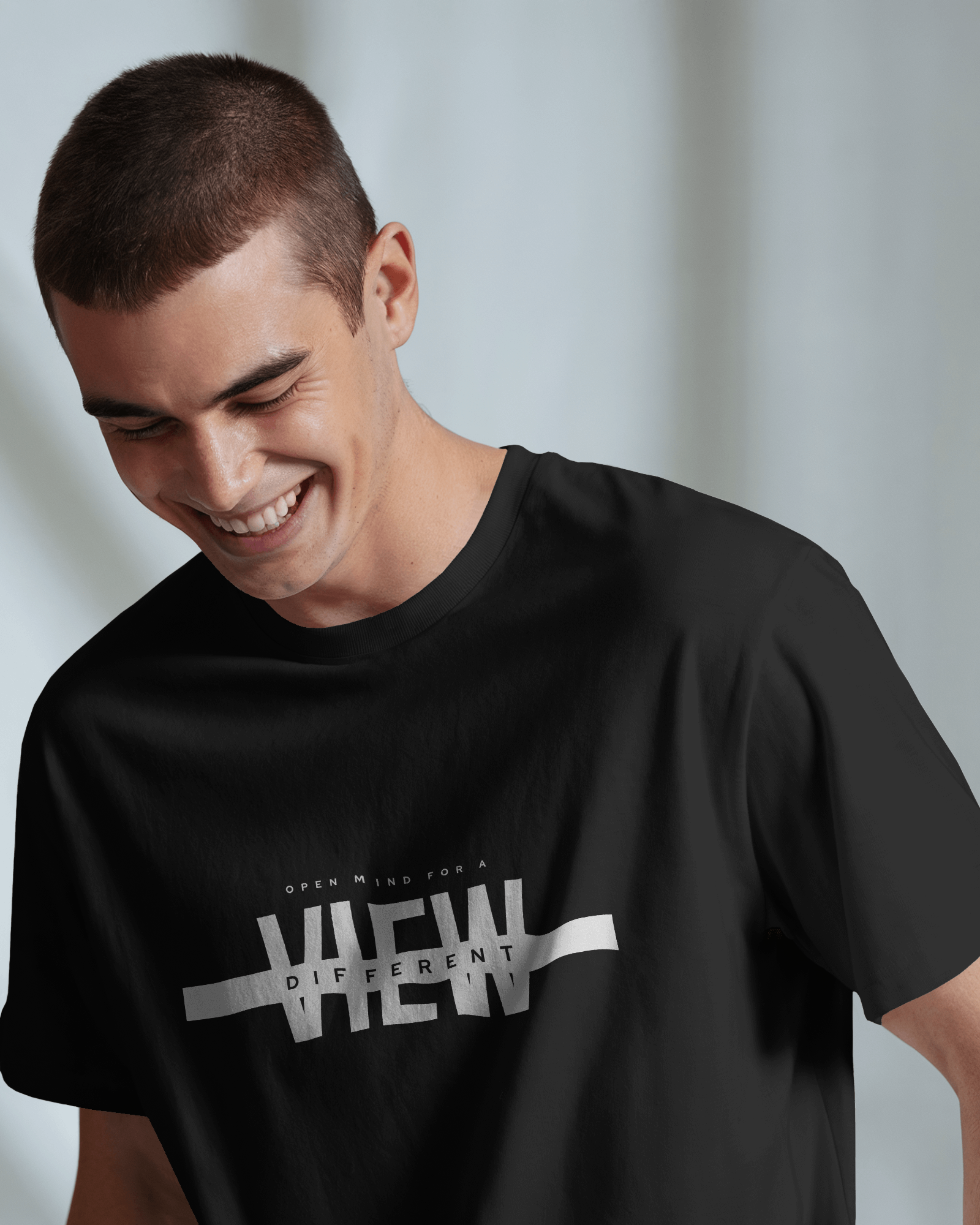 View Black Regular Fit T-Shirt