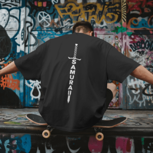 Samurai : Sword Over Sized T-Shirt